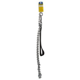 Titan Chain Lead with Nylon Handle  Black