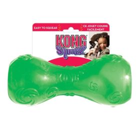 KONG Squeezz Dumbell Dog Toy (Option: Large (Assorted Colors))