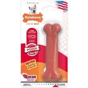 Nylabone Dura Chew Durable Dog Bone  Bacon Flavor (Option: Regular  Dogs 1625 lbs)