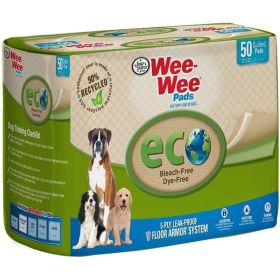 Four Paws Wee (Option: Wee Pads  Eco  50 Pack  (22"L x 23"W))